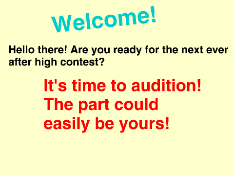 Ever after high contest 5 remix