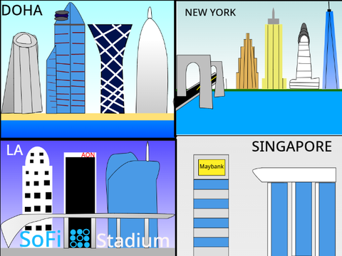 Skylines Day and Night