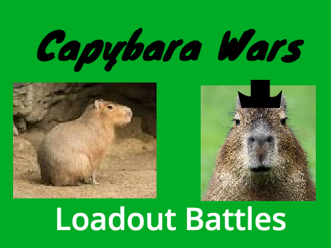 Capybara Wars Loadout Battles