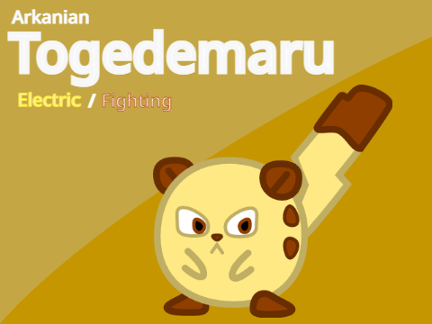 Arkana Region - Arkanian Togedemaru