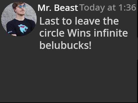 Beluga Last To Leave The Circle! #animations