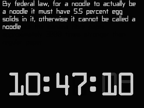 A Clock