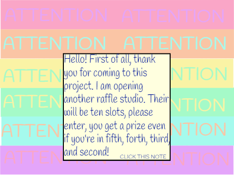 ATTENTION!!!