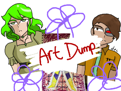 Art dump to prove I’m alive and well xD