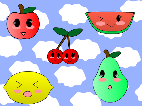  ❤ Kawaii Fruit!!!  ❤