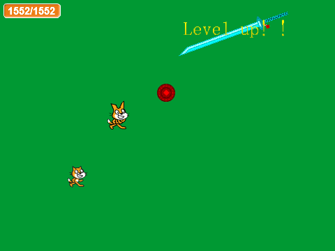 敵を倒すゲーム