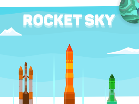 Rocket Sky 1.0;  ReadingGirlE's version