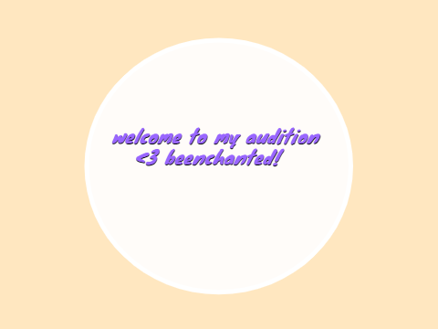 the case that will never be solved - beenchanted audition