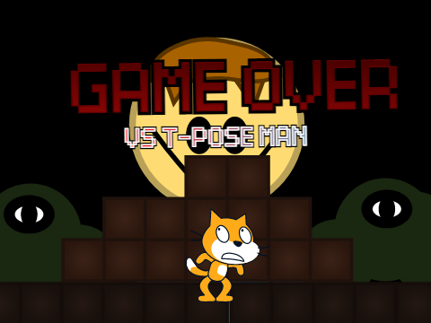 Scratch Cat VS T-pose Man