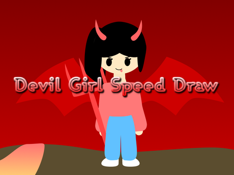 Devil Girl Speed Draw