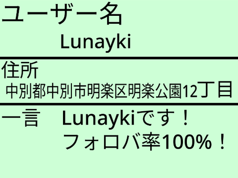 スクラッチ国　国民表　Lunayki 