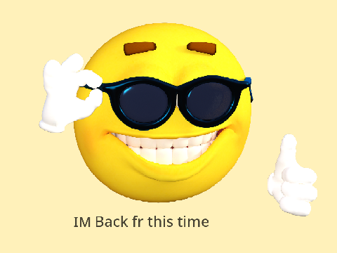 Im back|fr this time|