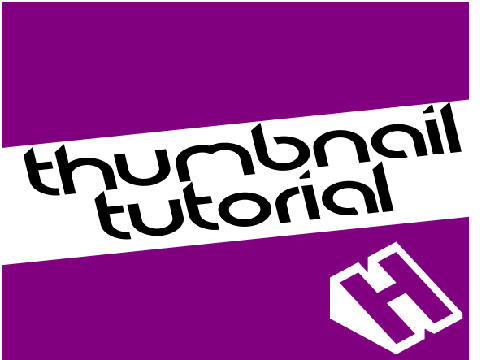 How to add a thumbnail on your project!