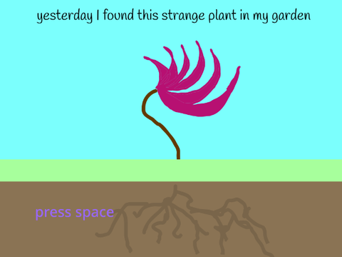 the strange plant