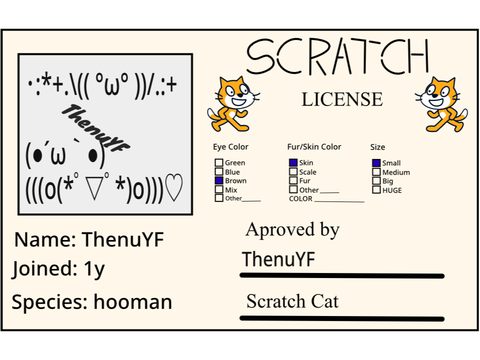 Make Your Own Scratch License remix remix
