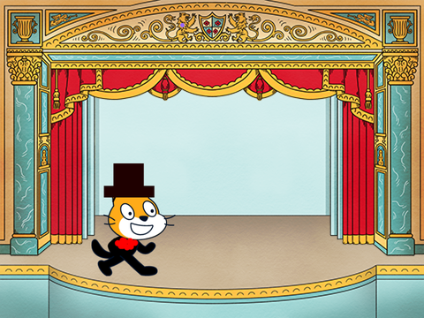 Scratch Cat Performs Magic Tricks