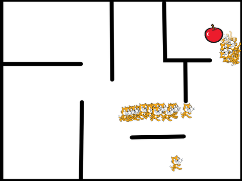 scratch ai that finds the apple