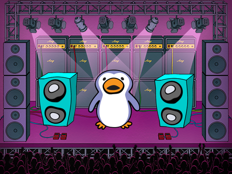 The one and only dancing penguin