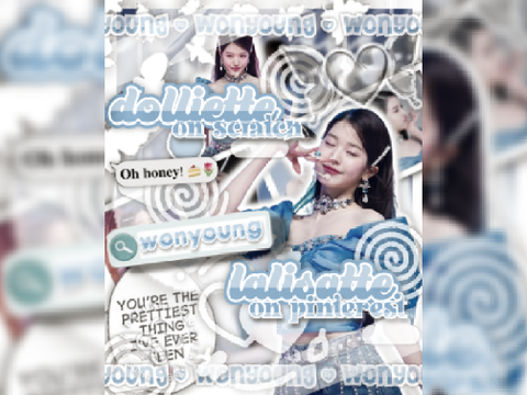 (\♡/) BL4ST IN THE P4ST ꔫ wonyoung ⚝ 