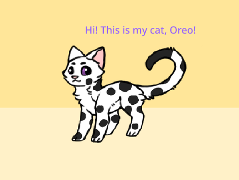 My cute kitty cat\\\