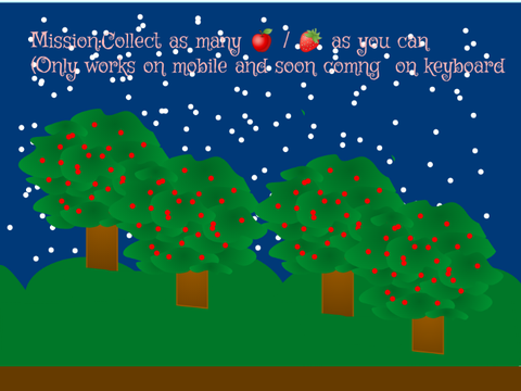 Strawberries catcher