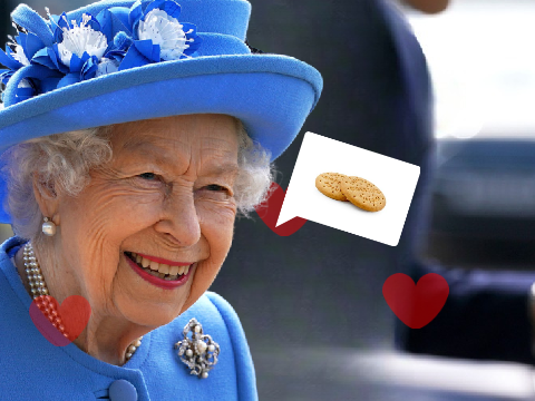 The Queen and Her Biscuits