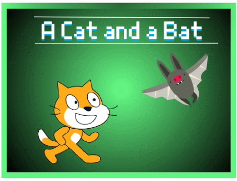 A Cat and a Bat