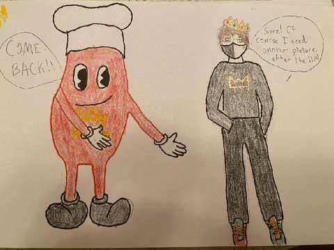 Ranboo and Jellybean fanart