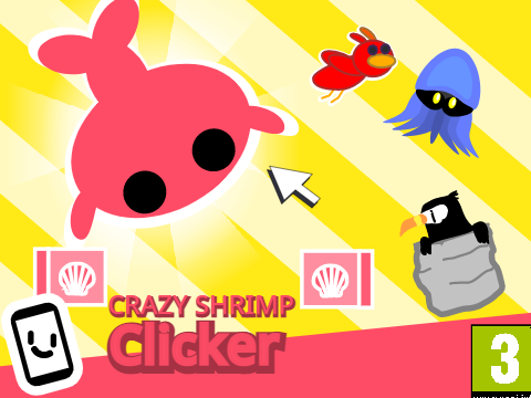 ✰CRAZY SHRIMP CLICKER✰   (V1.2)   #clicker #games #All 