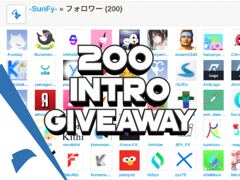 >>> Intro GiveAway!! <<< remix