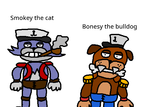 redesigned smokey & bonesy