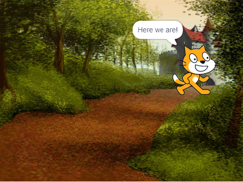 Day 5: Cat visits a castle