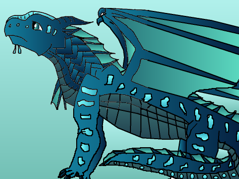 Finish and color the dragon! open remix