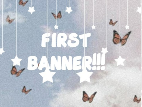 First banner!!!!