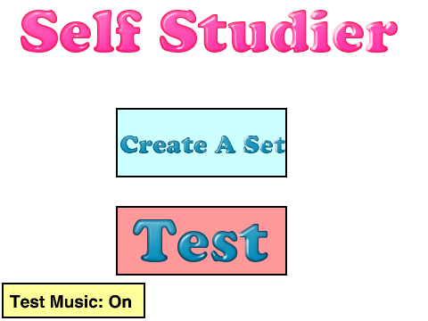 Self Studier