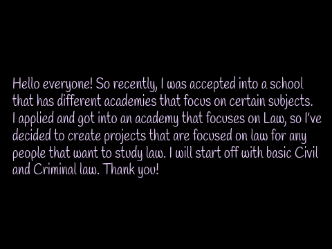 Information About my Future Projects