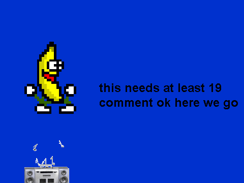 this needs at least 19 comments to...