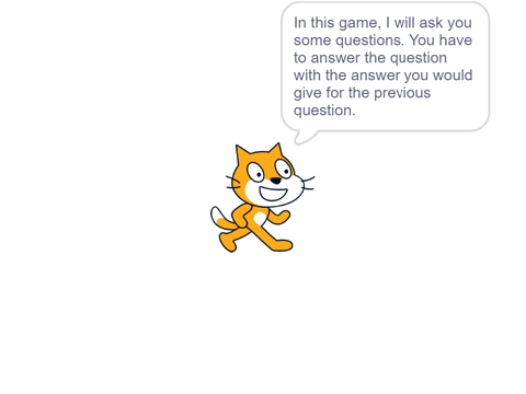 Question Game.