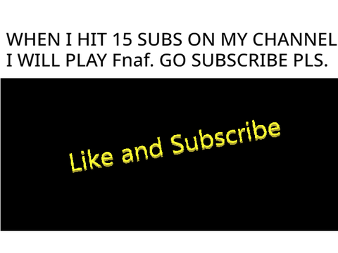 Get 15 subs. y