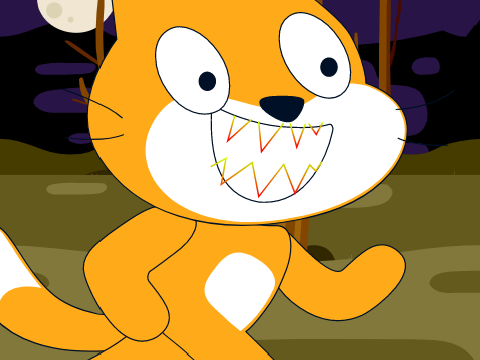 scratch cat jump scar remix