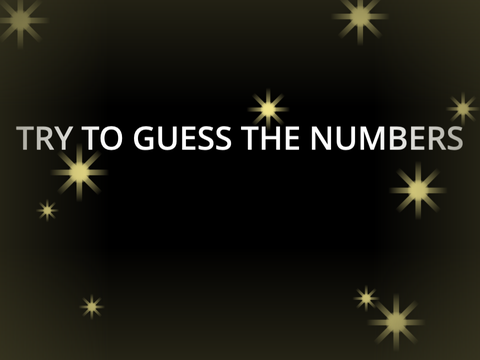 try to guess the numbers (unbeatable) 