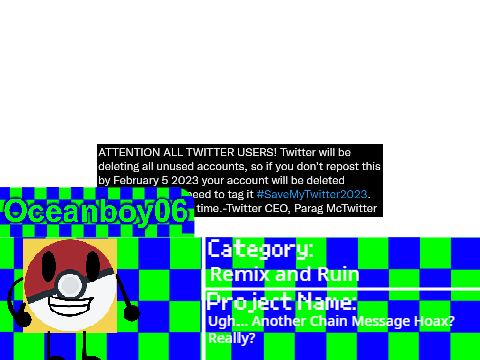 Ugh... Another Chain Message Hoax? Really?