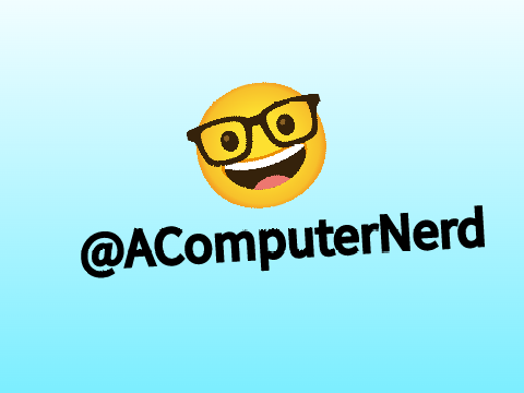 Intro - #Intro #AComputerNerd