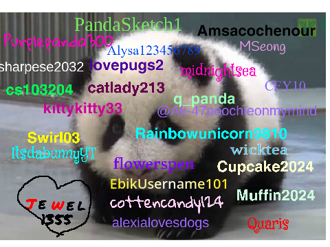 ⇄ stop panda poaching <3