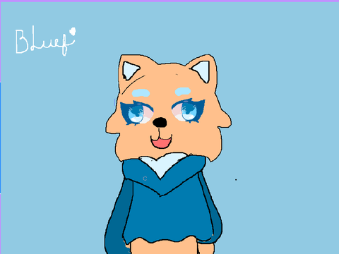 MY MAIN OC! (And I really did those eyes)