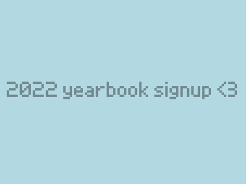 2009emr's 2022 yearbook sign-up!