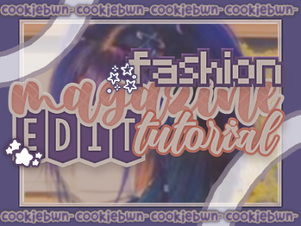 〣 FASHION ! ❟ edit tuto ↝