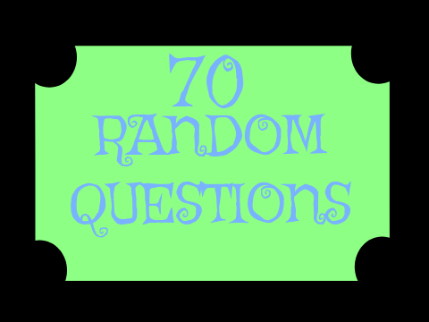 70 RANDOM QUESTIONS!!! remix