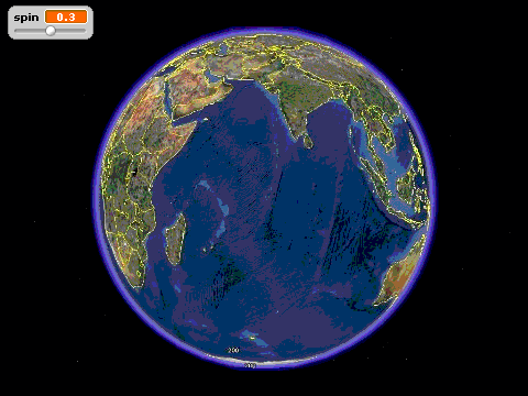Spin The Earth!