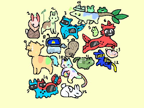 a batch of ocs *